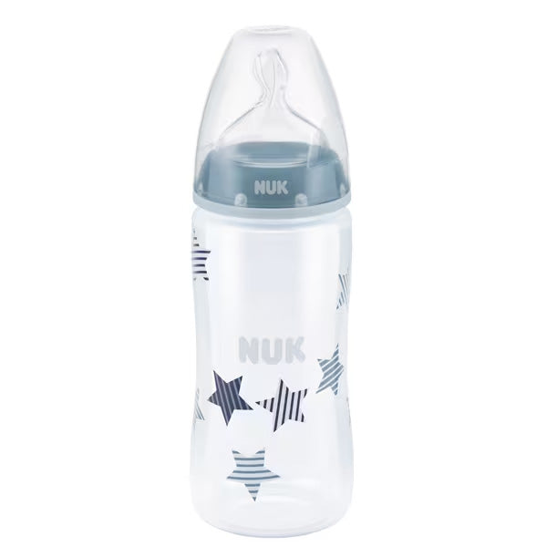NUK ヌーク プレミアムチョイス ほ乳びん 哺乳瓶 ポリプロピレン製 300ml ブルースター
