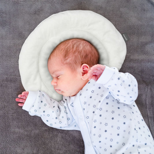 赤ちゃん 枕 頭の形 エスメラルダ 丸ごと洗える パーソナルムーブ ドーナツま くら 日本製 まくら 枕 ベビーピロー
